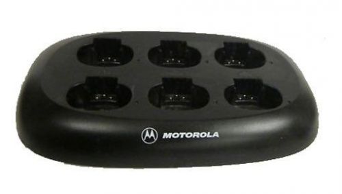 Motorola CPD-6 NNTN4028B 6-Radios Battery Charger for XTN T7000 CP100 Series
