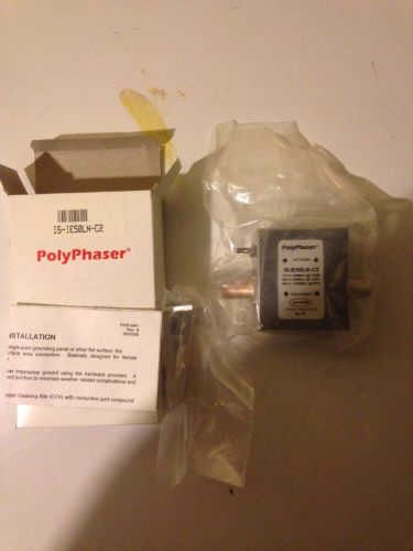 NEW- Polyphaser Bulkhead Arrestor #IS-B50LN-C2