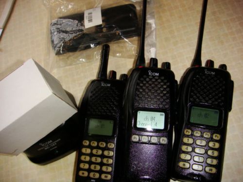 Icom ic-f40gt (2)  and ic-f40gs (1) 3 total radios for sale