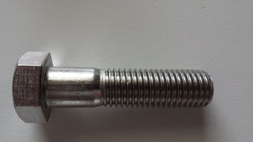 6 hillman stainless steel hex cap screw 3/4-10 x 3 for sale