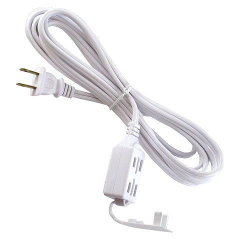 16/2 x 12&#039; white zip cord for sale