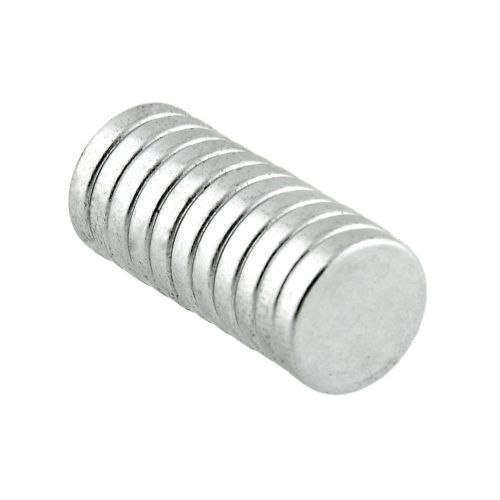 Hot Useful 10pcs Round Strong Cuboid Magnets Force Rare Neodymium 10x2mm