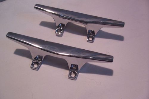 2  PLATED  CLEATS   6 &#034; length    FREE  SHIPPING