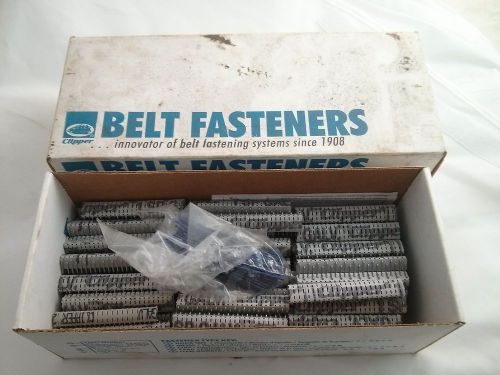 24 set lot clipper belt fastener 6&#034; galvanized 1 sp g (24) (1a) 01526 697598 for sale