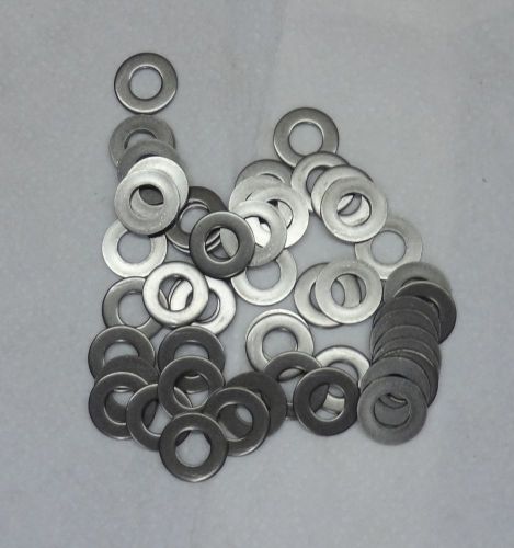 50 each 1/2&#034; BOLT SIZE  STAINLESS STEEL WASHERS NEW!