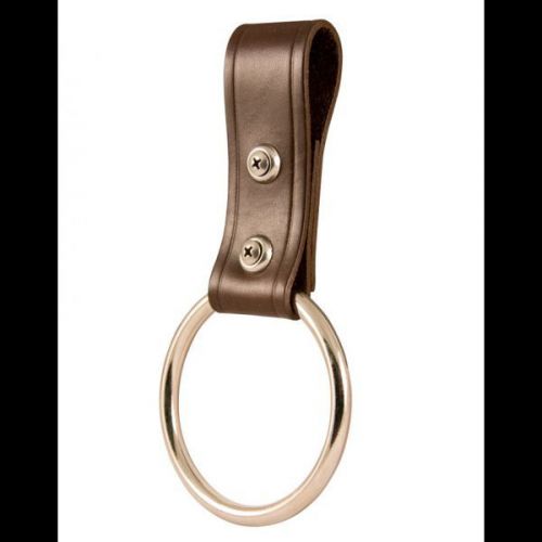 6546 Boston Leather 3&#034; Equipment Ring Attachment, Brown, NEW!