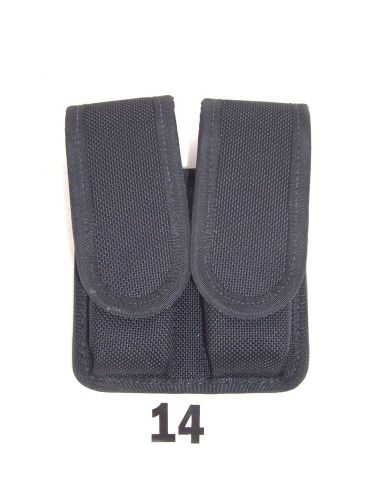 Don hume double magazine pouch black nylon 851 -1c new (item 14) for sale