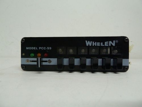 Whelen pcc-s9 power switch control center switchbox for sale