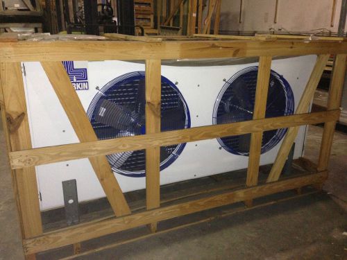 New 2 Fan Hot Gas Defrost Walk In Evaporator 55,000 Btu&#039;s 460V 3 Phase 507 TXV