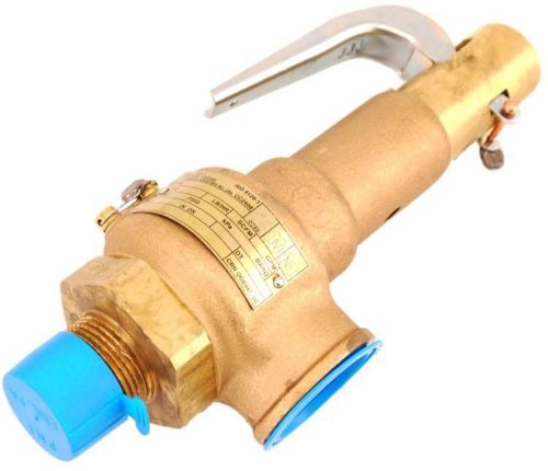 Apollo conbraco 19efel40ces safety relief valve 1&#034; x 1-1/4&#034;npt 40psi 2.76kpa for sale