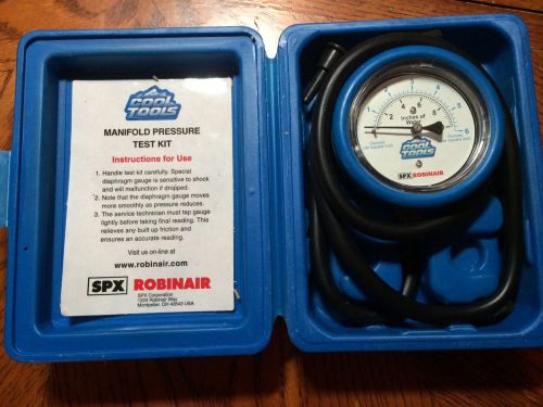 Robinair 42160 Gas Manifold Pressure Test Kit NO RESERVE