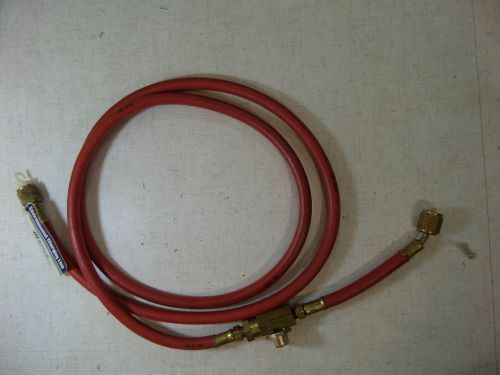 JB Industries CLV-72R Red Environmental Charging Hose 72&#034;  With Shut Off Valve