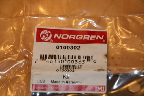 NORGREN Seal Kit 0100302 New In Package