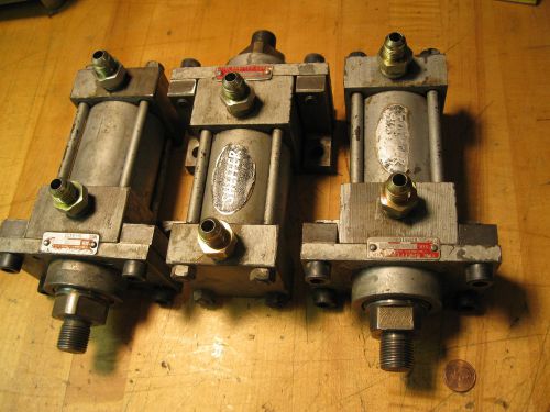 Hydraulic Cylinders 3pc Sheffer Corp. 1-1/2&#034; Bore x 1-1/2&#034; Stroke