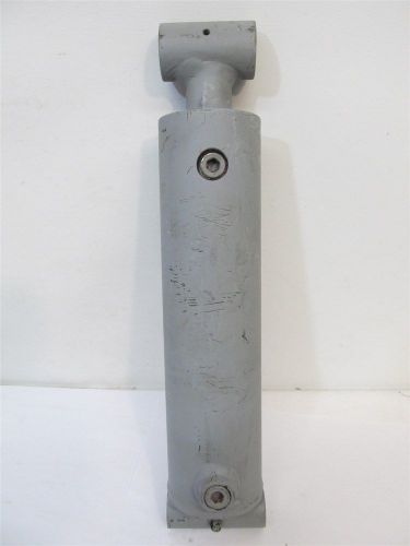 Double acting welded tee hydraulic cylinder, 3&#034; x 8&#034;, 1/2&#034; npt for sale