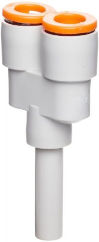 Smc kju03-99 pbt push-to-connect tube fitting, plug-in wye, 5/32&#034; tube for sale