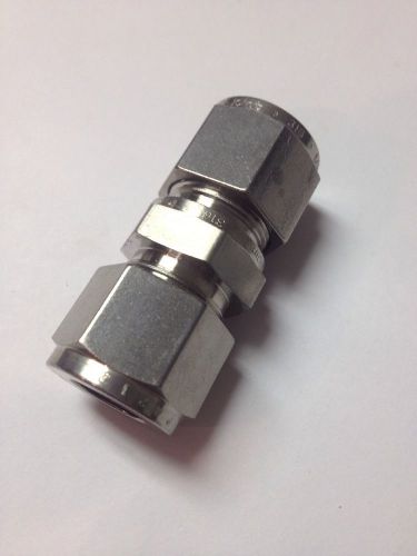 S-joint 1/2&#034; to 1/2&#034; connect union compression air fitting stainless steel for sale
