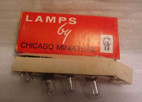 Box Of 4 Chicago Miniature No. 1892 CM1892 GE1892 Light Bulb Lamps 12V
