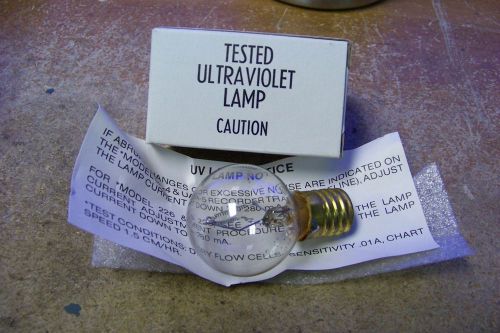 NEW ISCO 60-0995-014 Tested Ultraviolet Lamp, Light Bulb