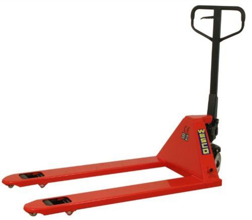Wesco 273448 cp3 pallet truck with handle, polyurethane wheels, 5500 lbs load ca for sale