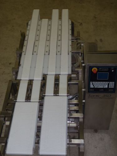 Checkweigher/reject conveyor 4 lane new for sale