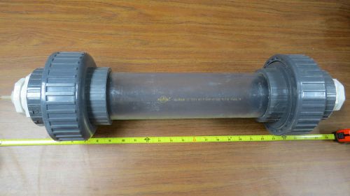 Harvel 3&#034; Pipe Schedule  40 P NSF-61   Clear PVC Pipe with end joints    #12