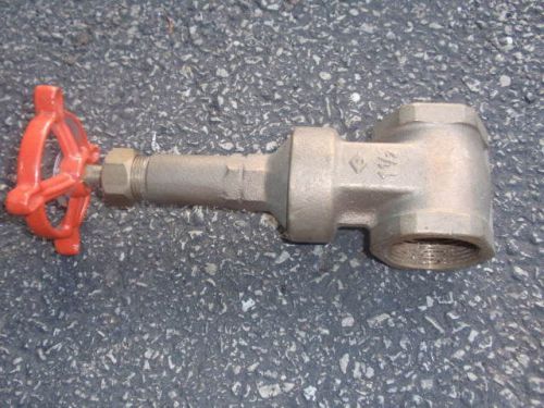 Stockham 1-1/2&#034; npt gate valve  #2 for sale