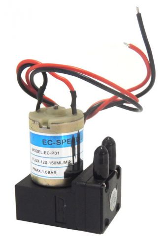 NEW EC-Speed EC-P01 Micro Liquid/Fluid Pump Miniature 120-150ml/min 24V / QTY