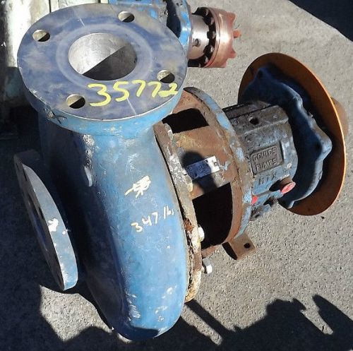 Goulds  Model 3196  Size 3x4-13  Ft head 145  Gpm 400  Rpm 1800  316 SS