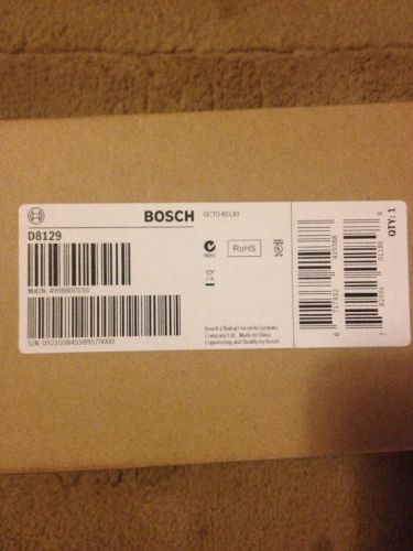 BOSCH D8129 OCTO RELAY MODULE, 12 VDC, for G SERIES CONTROL PANELS