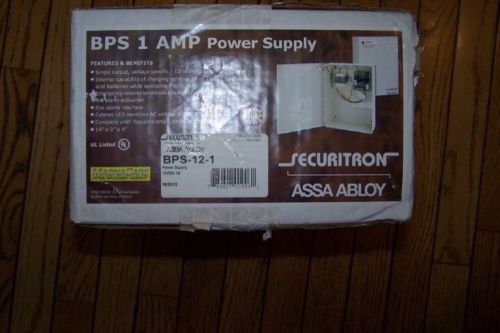 Securitron BPS 1 AMP Power Supply - Model 12-1