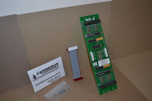 Cerberus pyrotronics siemens mod-16 output driver mxl annunciator driver **new** for sale
