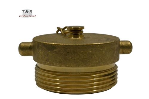 Fire hydrant adapter nst 2-1/2&#034; plug w/chain for sale