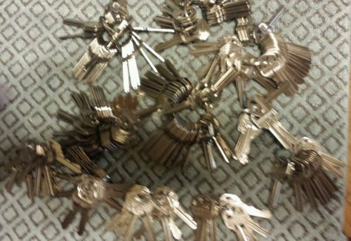 Rekeying key sets. sets of new keys for rekeying kwikset kw1 keyway locksets for sale