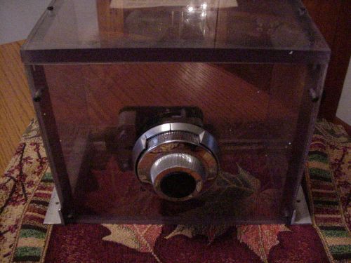 Mosler Safe Co. Combination Dial and Lock Display and Training 1/2 Plexiglass