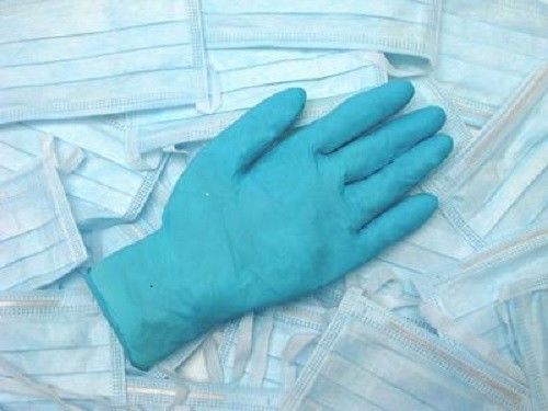 RadnorLarge Blue 9 1/2&#034; 6 mil Industrial/Food Grade-(100 Gloves BX) SOLD 2/BX