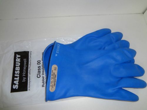 Salisbury by honeywell \ si-11 electrical rubber insulating gloves  500v  ac for sale