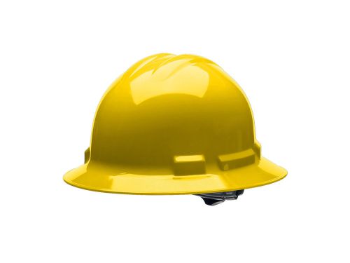 Cordova 4 Point Rachet Nylon Suspension Hard Hat in Yellow