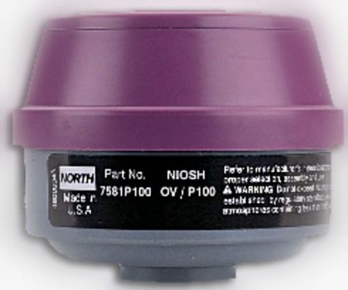 Pair-North Safety 7581P100 Combo Organic Vapor &amp; P100 Particulate Filter Cartrig