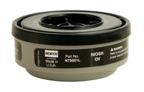 North n75001 organic vapor cartridge for air purifying respirator- 2/pk for sale