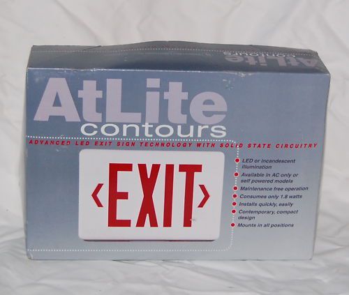 * AtLite Exit Sign model # PNL-RU NEW IN BOX