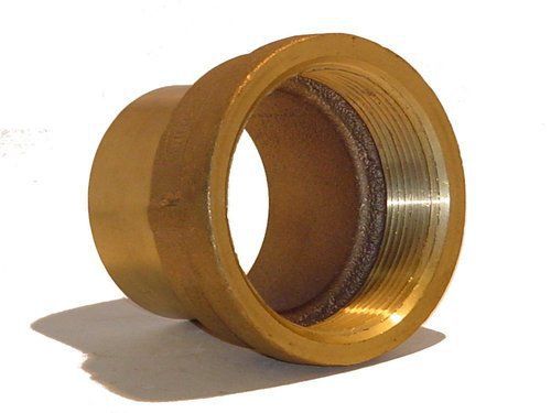 3&#034; cast brass fitting adapter, fitting x female npt for sale