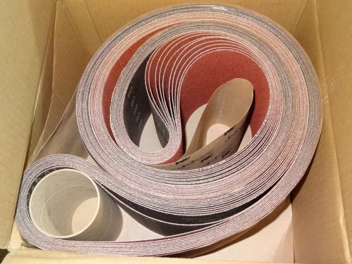 10 new 3m cubitron 963g 6&#034; x 132&#034; 60 ceramic coated abrasive sanding belts 68168 for sale
