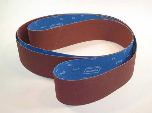 1 Lot of 10 - Norton 2&#034; x 48&#034; 50 grit R949 sanding belt  pt# 63163 (#370)