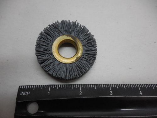 Osborn ringlock brush wheel 320 grit 2&#034; od x 5/8&#034; ah nylon abrasive wheel for sale