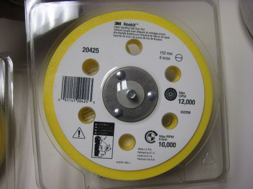 3m  6 inch  clean sanding soft disc pad 20425, hook  side for sale
