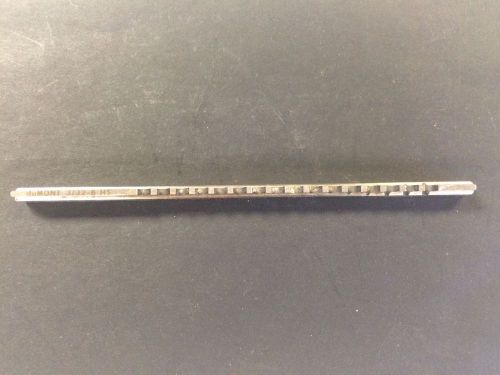 Dumont 22204  3/32-b broach, high speed steel, nos, usa made for sale