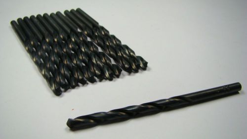 Jobber Length Drill Bits #27 0.1440&#034; 118 Deg HSS Oxide USA Qty 12 [053]