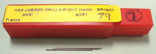 Dormer #79 hss jobber drill bits package of 7 - new for sale