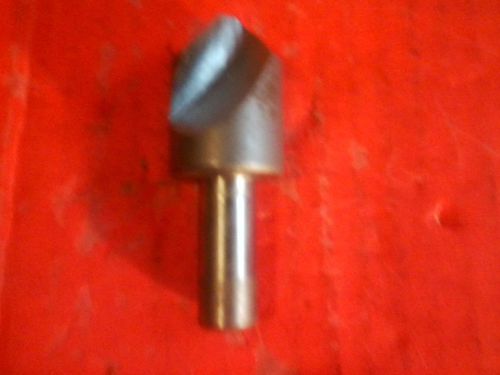 1&#034; 82 DEGREE HIGH SPEED STEEL  SINGLE FLUTE COUNTERSINK MADE IN USA